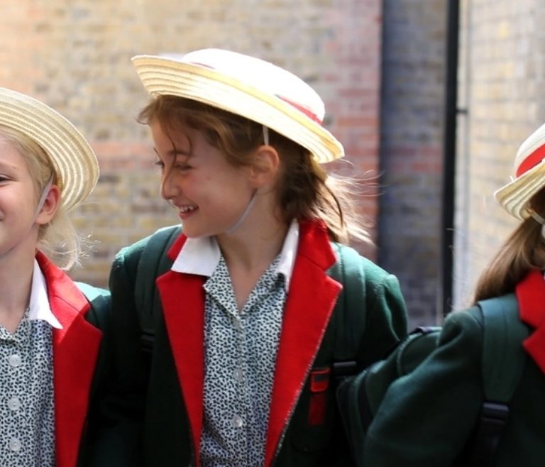 girls in uniform